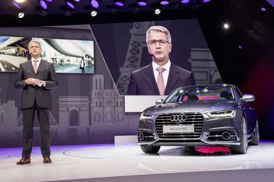 Audi A6 2015 trình làng tại Paris Motor Show 2014